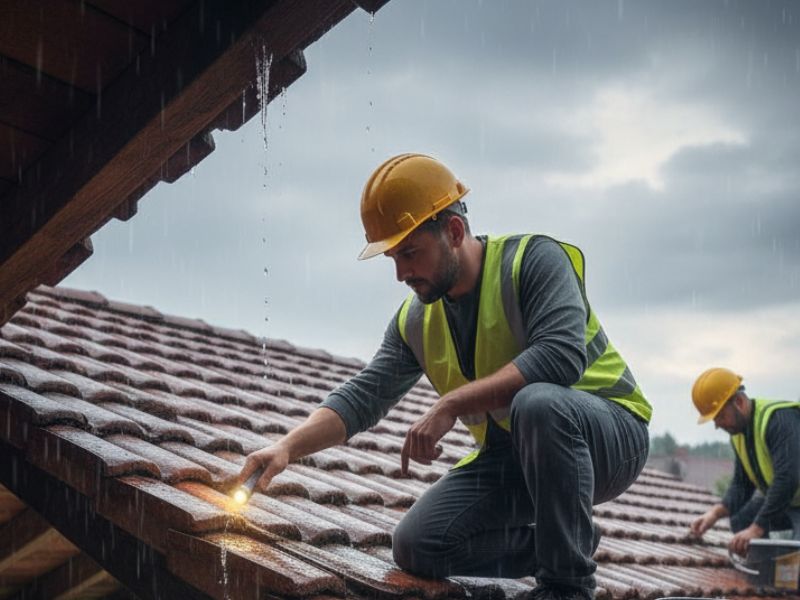 Servicio de reparación de goteras en Valencia
