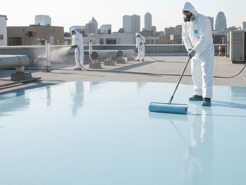 Impermeabilización con membrana de poliuretano por Valencia
