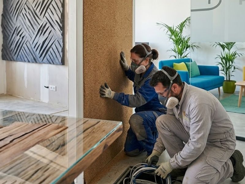 Trabajo de reforma de oficinas en Valencia
