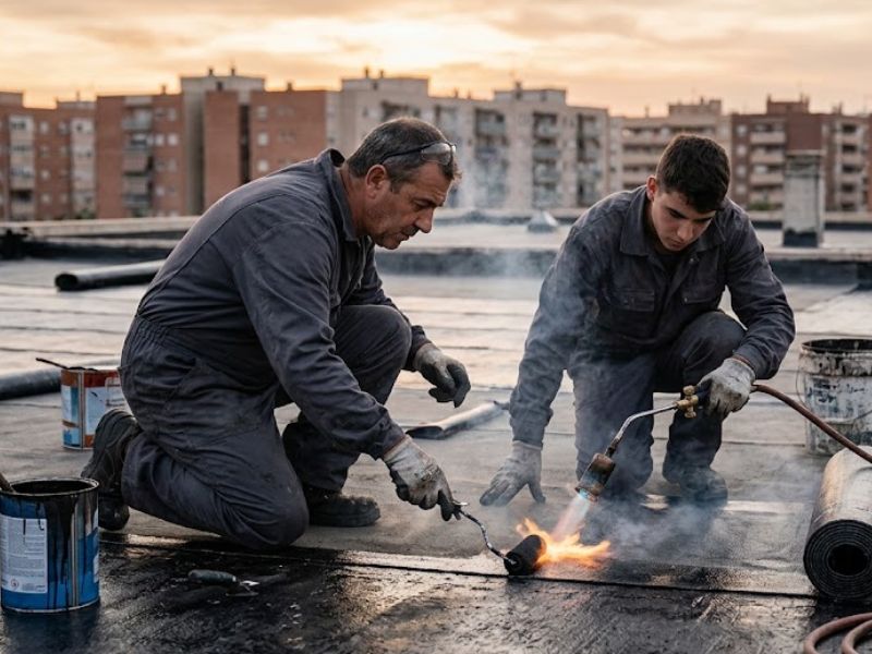 Especialistas en trabajos de impermeabilización en Valencia
